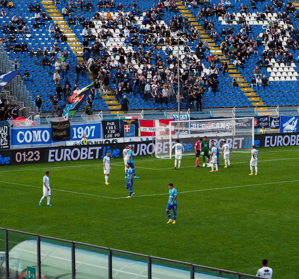 Como 1907 v Atalanta